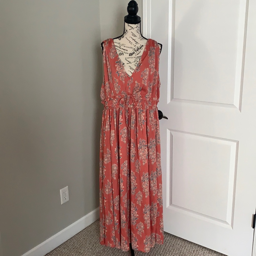 NWT Maxi Dress Watermelon &Green print.